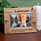 Personalized Lawyer Wood Picture Frame